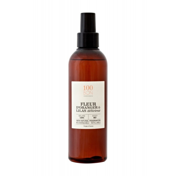 100Bon Fleur D'Oranger & Lilias Délicieux Brume Parfumée 200ML