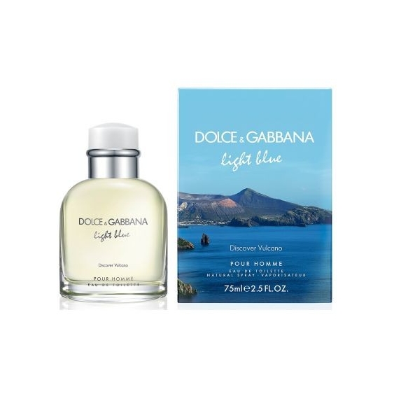 Profumo da Uomo Dolce & Gabbana Light Blue Discover Vulcano confezione da 75ML