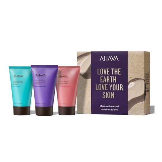 Ahava Naturally Silky Hands Trio Kit