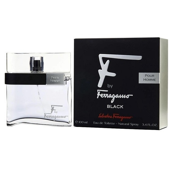 Salvatore Ferragamo F by Ferragamo Black  100ML