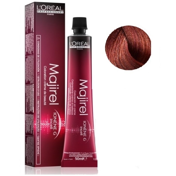 L'Oreal Professionnel Majirel Colorazione 6.46 Biondo Scuro Rame Rosso 50ML