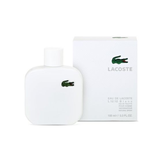 Profumo da Uomo Lacoste Eau de Lacoste L.12.12 Blanc Eau de Toilette Pour Homme confezione da 100ML