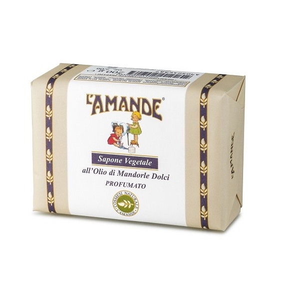 L'Amande Marseille Sapone Vegetale Olio Mandorle Dolci 200GR