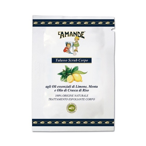 L'Amande Marseille Talasso Scrub Corpo Buste Monouso 40ML