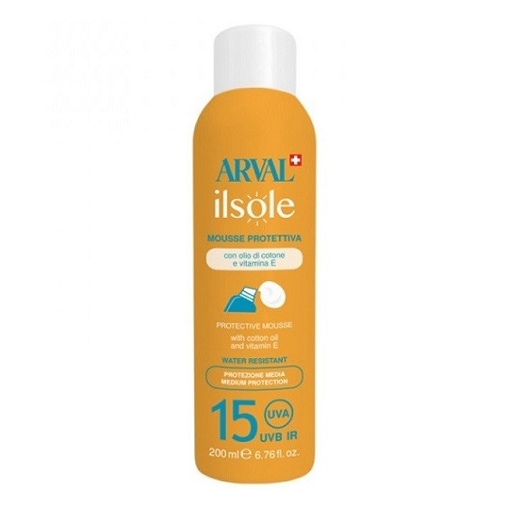 Arval IlSole Mousse Protettiva SPF 15 200ML