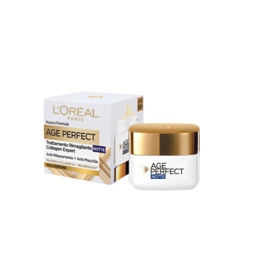 L'Oreal Paris Age Perfect Trattamento Rimagliante Notte Collagen Expert 50ML