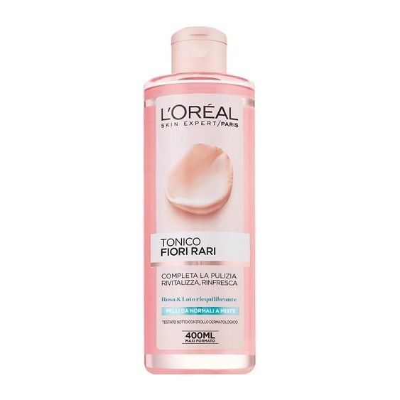 L'Oreal Paris Fiori Rari Tonico Pelli Normali e Miste 400ML