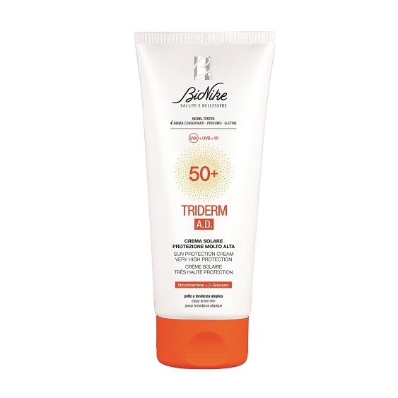 Bionike Triderm A.D. Crema Solare SPF50+ 200ML