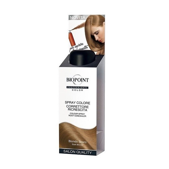 Biopoint Spray Colore Correttore Ricrescita Biondo Scuro 75ML