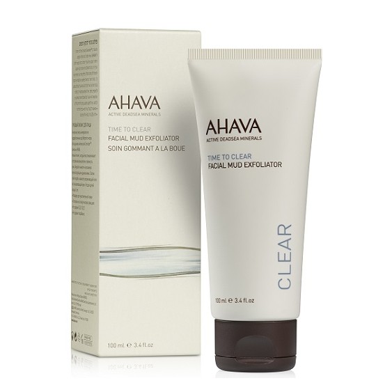 Ahava Time To Clear Facial Mud Exfoliator 100ML