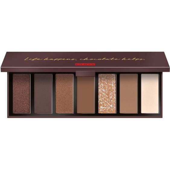 Pupa Zero Calorie Chocolate Eyeshadow Palette - 03 Dark Chocolate