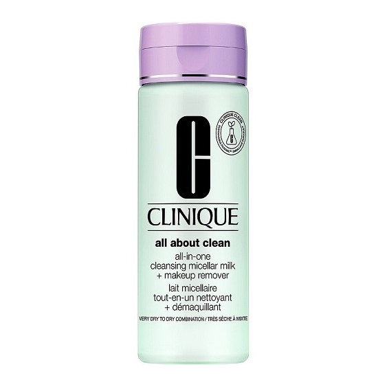 Clinique All About Clean All In One Cleansing Micellar Milk + Makeup Remover da Arida a Normale 200ML