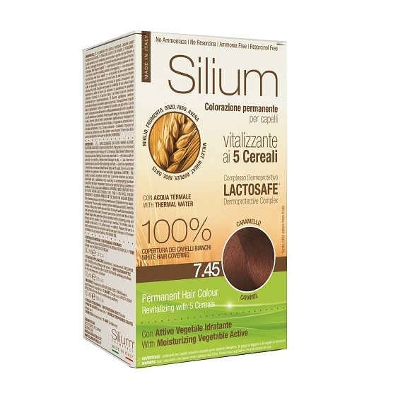 Silium Colorazione Permanente ai 5 Cereali 7.45 Caramello