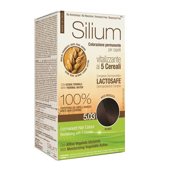 Silium Colorazione Permanente ai 5 Cereali 5.03 Noce Moscata