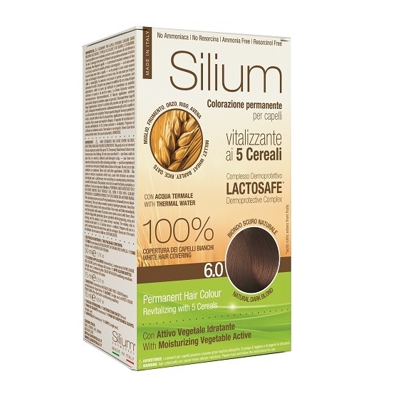 Silium Colorazione Permanente ai 5 Cereali 6.0 Biondo Scuro Naturale