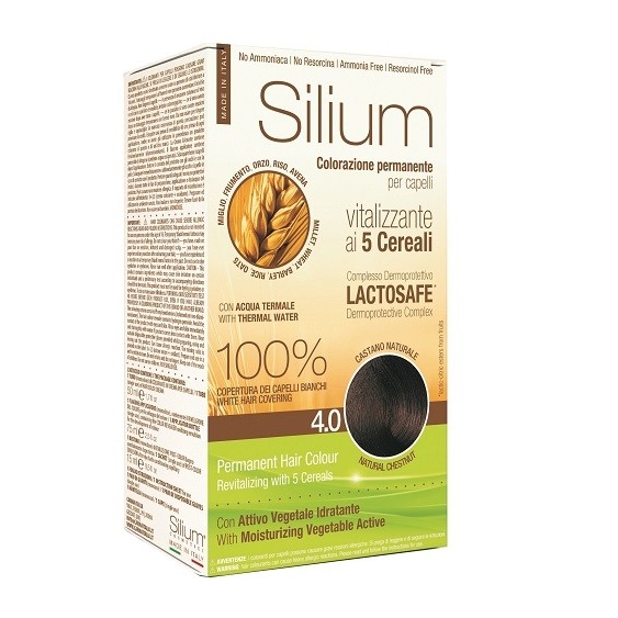 Silium Colorazione Permanente ai 5 Cereali 4.0 Castano Naturale