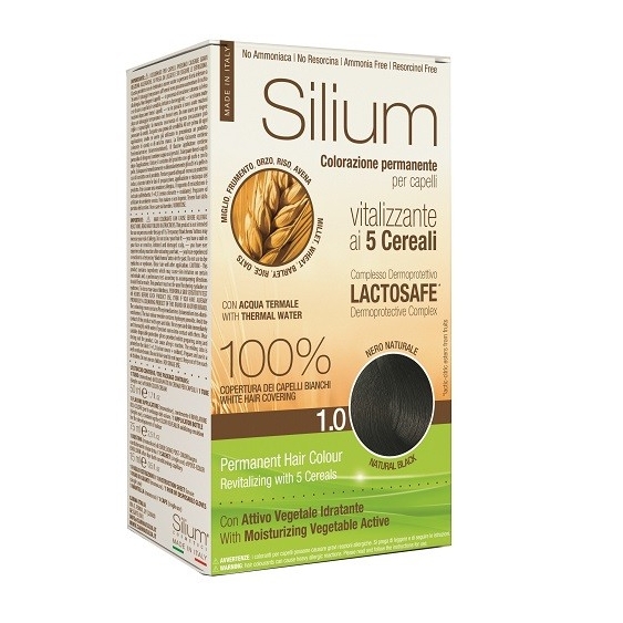 Silium Colorazione Permanente ai 5 Cereali 1.0 Nero Naturale