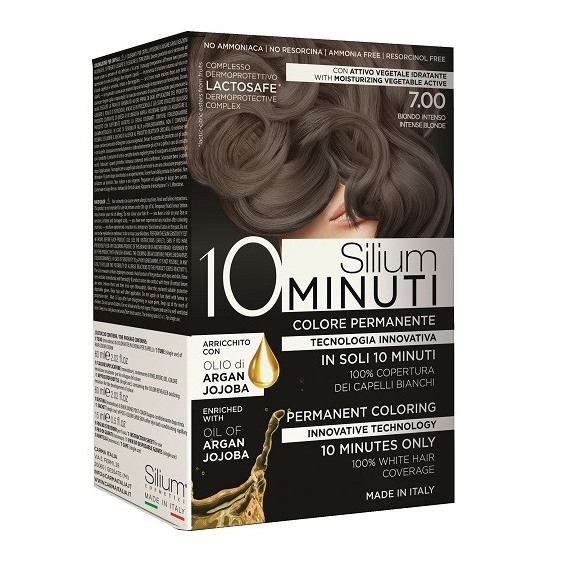 Silium 10 minuti Colorazione Permanente 7.0 Biondo Intenso