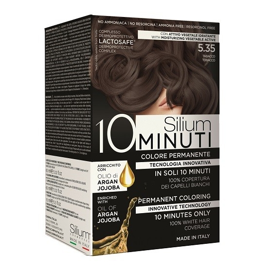 Silium 10 minuti Colorazione Permanente 5.35 Tabacco