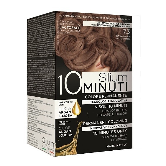 Silium 10 minuti Colorazione Permanente 7.3 Biondo Dorato