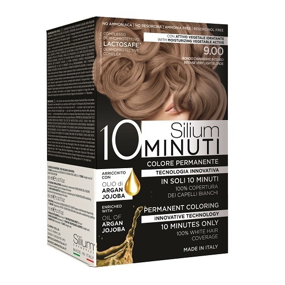 Silium 10 minuti Colorazione Permanente 9.0 Biondo Chiarissimo Intenso