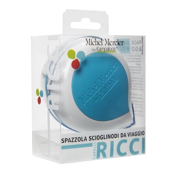 Michel Mercier Spazzola Scioglinodi da Viaggio Capelli Ricci