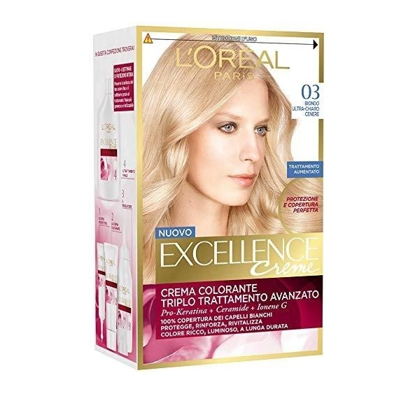 L'Oreal Paris Excellence Crema Colorante 03 Biondo Ultra Chiaro Cenere