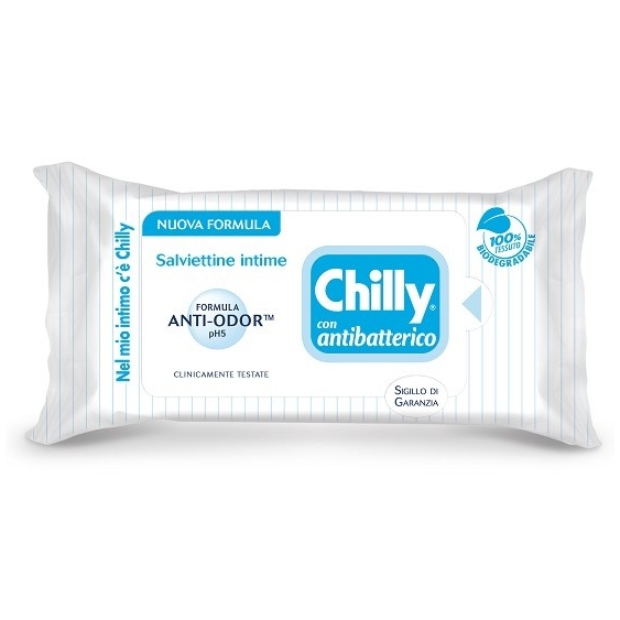 Chilly Salviettine Intime con Antibatterico 12PZ