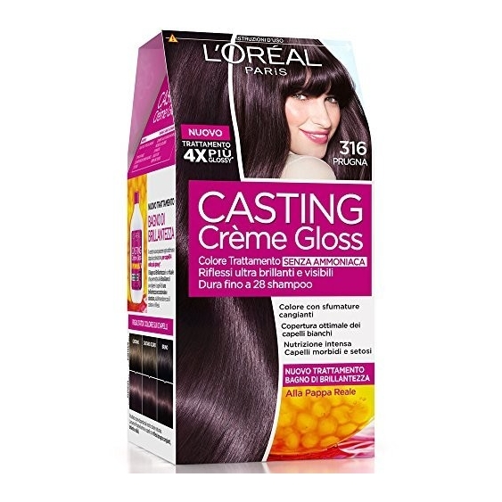 L'Oreal Paris Casting Crème Gloss Colore Trattamento Senza Ammoniaca 316 Prugna