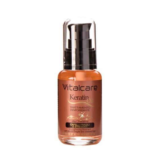 Vitalcare Keratin Oil Trattamento Rinforzante alla Keratina 50ML