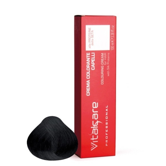 Vitalcare Crema Colorate Capelli 1.00 Nero