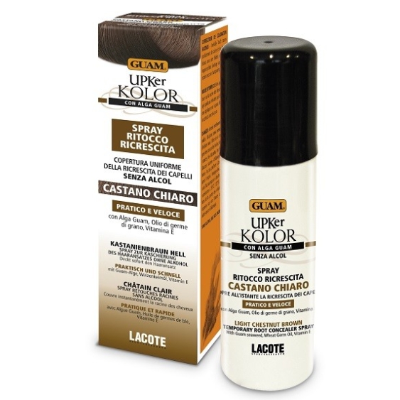 Guam Upker Kolor Ritocco Spray Castano Chiaro 75ML