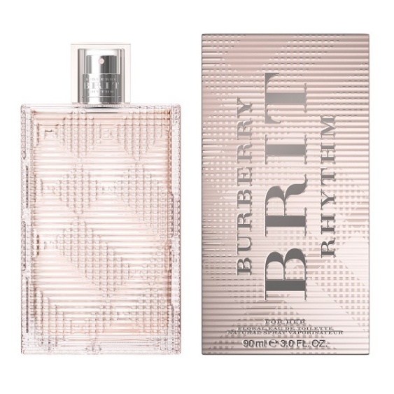 Profumo da Donna Burberry Brit Rhythm for Her Floral Eau de Toilette confezione da 90ML