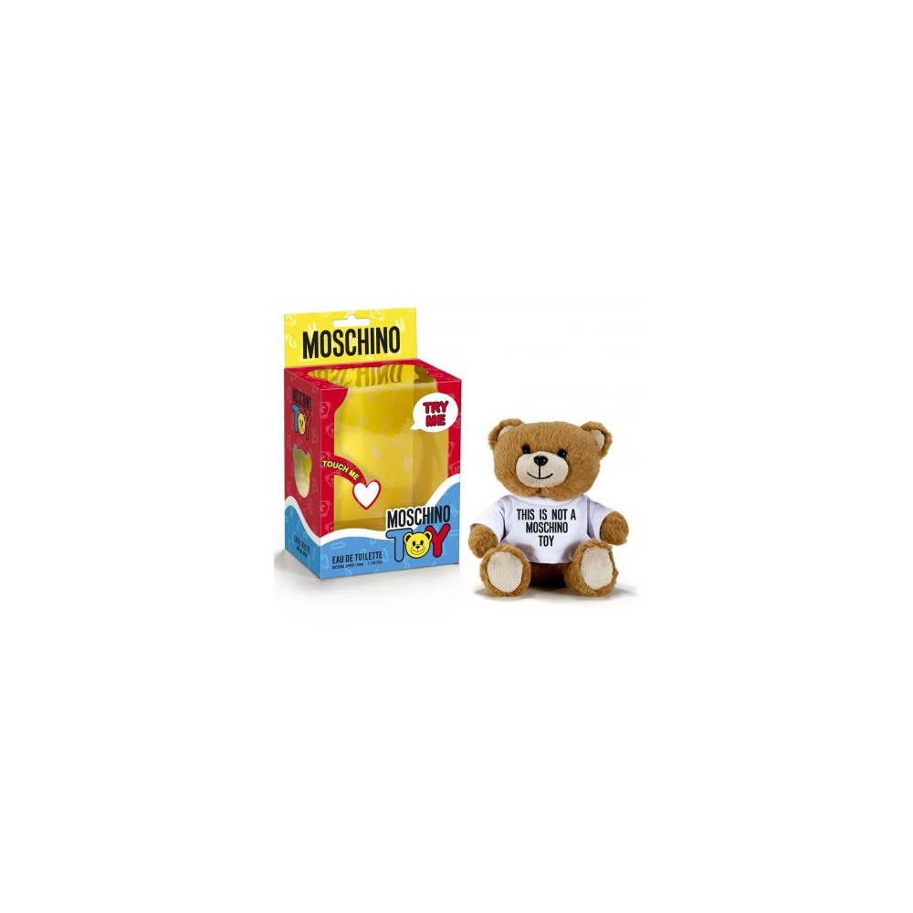 Moschino profumo shop peluche