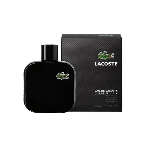 Profumo da Uomo Lacoste Eau de Lacoste L.12.12 Noir Eau de Toilette Pour Homme confezione da 100ML