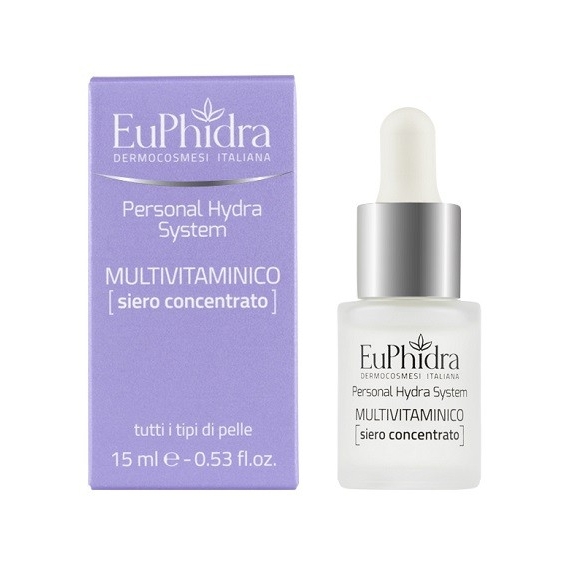 Euphidra Personal Hydra System Multivitaminico Siero Concentrato 15ML