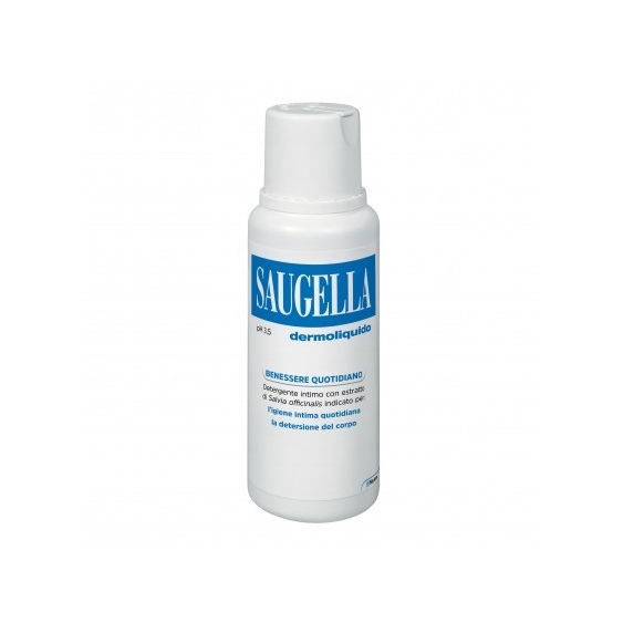 Saugella Dermoliquido Detergente Intimo pH 3.5 250ML