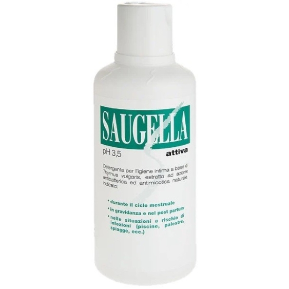 Saugella Attiva Detergente Intimo pH 3.5 250ML