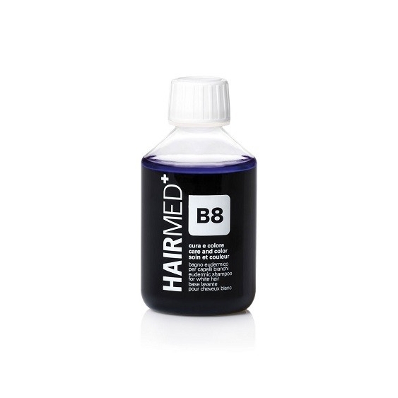 Hairmed B8 Shampoo Eudermico per Capelli Bianchi 200ML