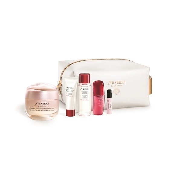 Shiseido Benefiance Wrinkle Smoothing Cream Enriched Cofanetto