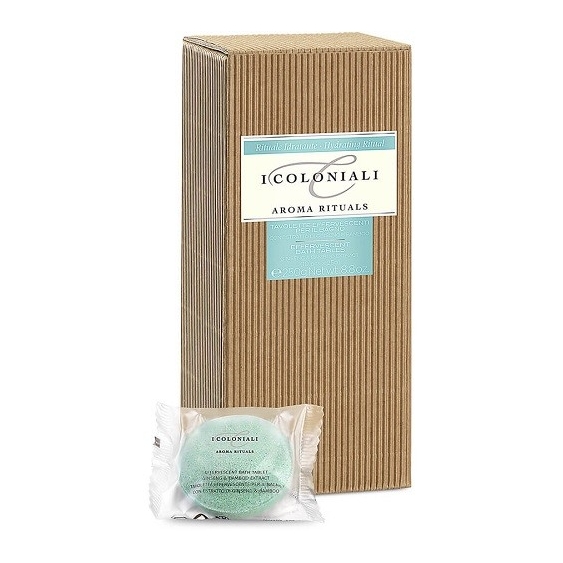 I Coloniali Ginseng e Bamboo Tavolette Effervescenti per il Bagno 25GR