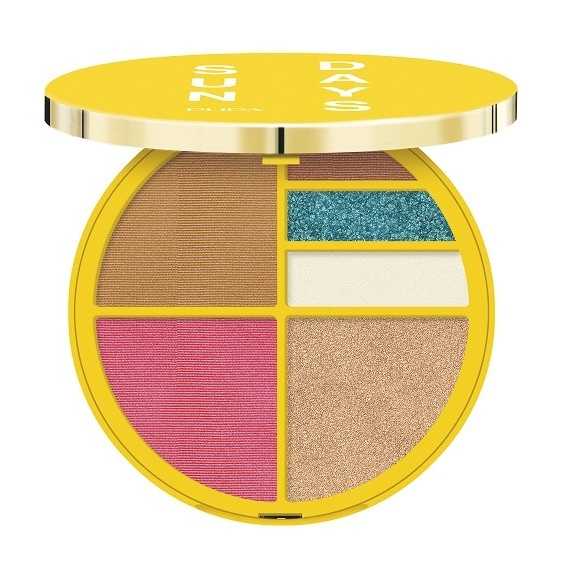 Pupa Sun Days Face & Eyes Waterproof Palette Sunrise
