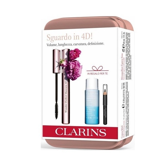Clarins Wonder Perfect 4D Mascara Kit