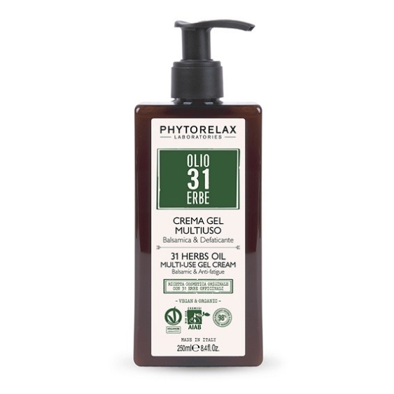 Phytorelax Olio 31 Erbe Crema Gel Multiuso Balsamica e Defaticante 250ML