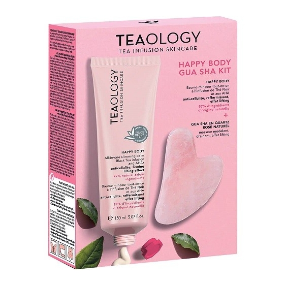 Teaology Happy Body Balsamo Snellente Multi-Funzione Guasha Kit 150ML
