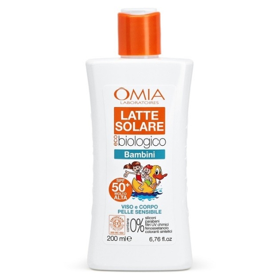Omia Latte Solare Ecobio Bambini SPF50+ 200ML