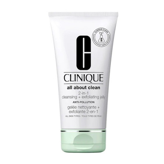 Clinique All About Clean 2 in 1 Cleansing + Exfoliating Jelly Anti-Pollution 150ML