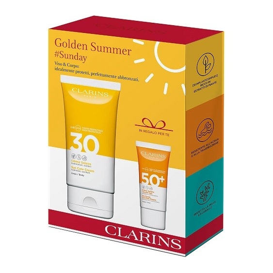Clarins Golden Summer Crème Solaire SPF30 150 ml Kit