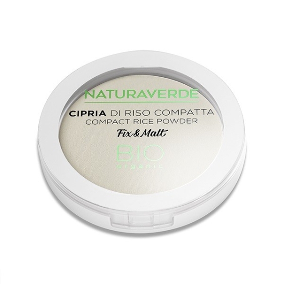 Naturaverde Bio Cipria di Riso Compatta Fix&Matt