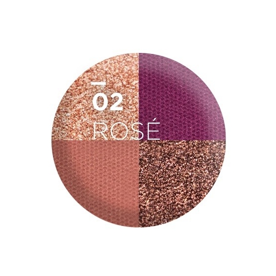 Naturaverde Bio Palette Ombretti - 02 Rose